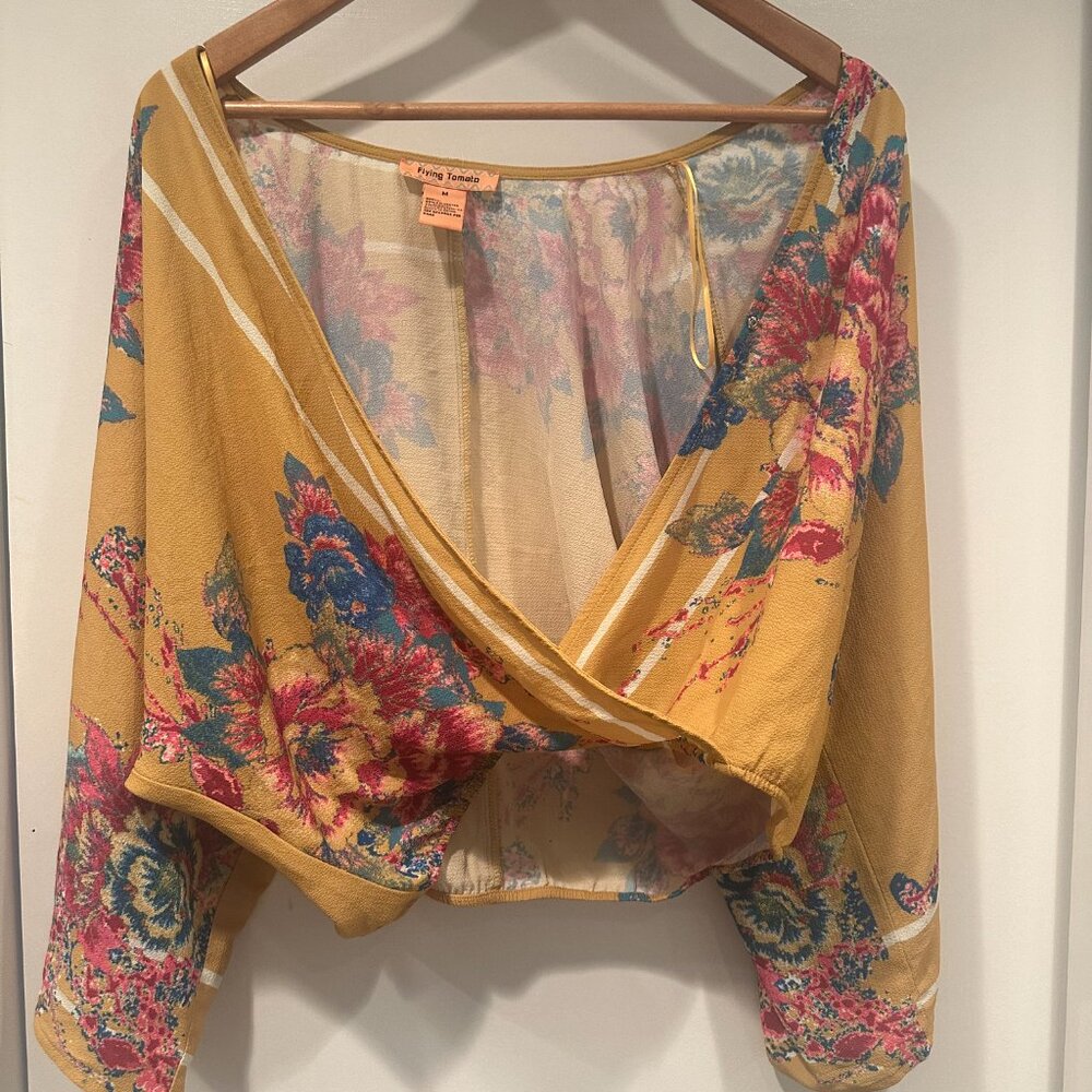 Floral Blouse - Flying Tomato -Size M